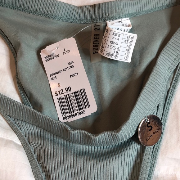 NWT Forever 21 Ribbed Bikini - Picture 6 of 8